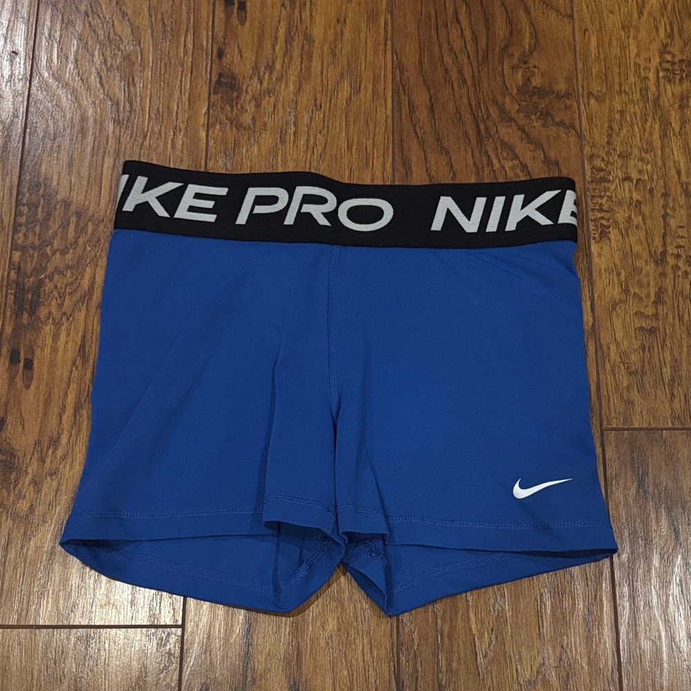 Nike Women's Athletic Blue Shorts